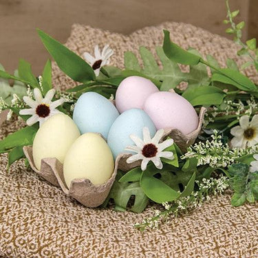 6 Set Pastel Easter Egg Crate - The Fox Decor